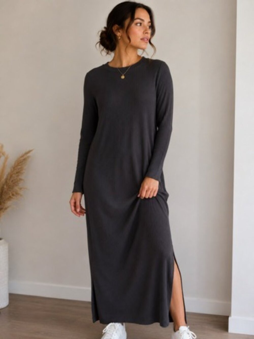 Old Navy Ribbed Midi Dress – Size Medium